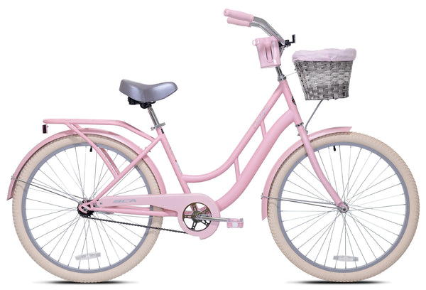 BCA 26 In. Charleston Adult Female Cruiser Bike, Pink